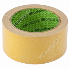 Лента клейкая двусторон. на полипропилен.основе 50мм х25м 