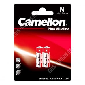 Бат. д/пультов,фонариков,массажеров и т.д. CAMELION LR01, BL-2шт. алкалин (12) 