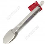 Щипцы кухонные 34,5х3,5см,нержавеющая сталь+нейлон,серый (12) 