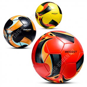 Мяч футбол d22см ПВХ, цв.