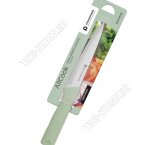 Нож универсальный L11,5см,нержавеющее лезвие, пластиковая ручка, пудрово-зеленая(10)
