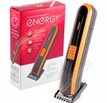 Машинка д/стрижки (аккум) 3Вт,600m/Ah,рег. уровня длины,лезв.нерж.ст, парикм.н-р,черн/оранж (24) 