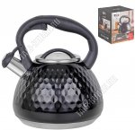 Чайник нерж 2,7л черный матов (6) 