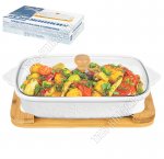 Снежинки Блюдо для запекания 1,9л 37х21см h12см 