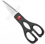 Ножницы многофункционалные L20cм, нержавеющая сталь+пластик,черный (24) 