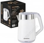 Чайник пластик+нерж. 1,8л 