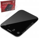 Весы кухонные эл. (стекло) до 10кг дел.1г, черный(12) 