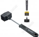 Молоток д/мяса 190гр,6х6 L25см,пласт+нерж сталь,черн (12) 