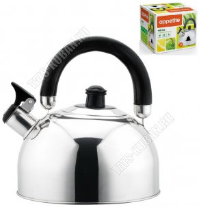 Чайник нерж 3,5л свисток (12) 