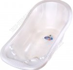Ванночка детская 50л белый (90х53 h24см) Эльф (5) 