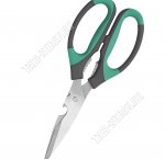 Shape Ножницы кухонные (нержавеющая сталь+пластик) L21см,черно-бирюзовый (12) 
