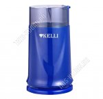 Кофемолка 300Вт 70гр, пласт.корпус, ножи нерж.ст,синий (24) 