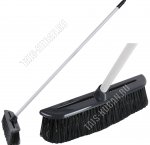 Щетка д/пола с черенком 112см, L38см, ворс жестк.h8см серый (11)