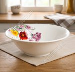 Люция/Мак и бабочка Миска суповая d18см (36)
