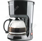 Кофеварка (капельн) 750Вт 1,25л,подогрев,антикапля,индик.воды,корпус пластик,черный 