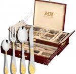 НАБОР 72пр в деревянном чемодане 