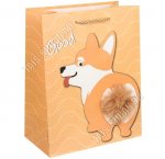 Пакет бумажный (h23х18см, дно10см) 