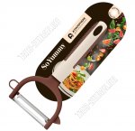 SoYummy Овощечистка поперечная (нержавеющая сталь+пластик) L19х8см (12) 