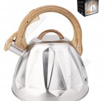 Чайник нерж 3,0л индукц.капсул.дно,рельеф.