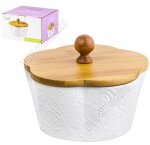 Розы /Бамбук Банка для печенья 760мл d15см