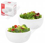 Розы Салатник набор 2шт 600мл d14 h6см