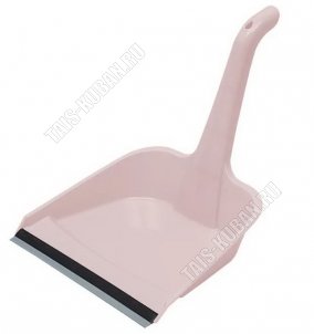 Совок мягкая кромка .23х18см,вертикал.руч L24см , розовый (48) 