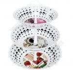 Фруктовница 3-х яр, кругл (d22/26/30 h40см) 