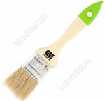 Кисть плоская дерев.ручка 36мм натур.щетина 