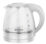 Чайник стекло 1,2л 1500Вт белый (12) 