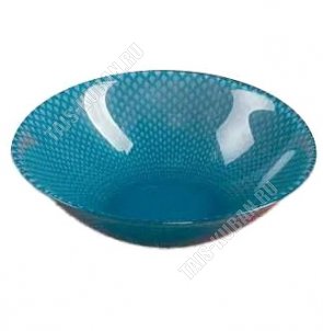 Selesti Turquoise/Голубой крап Салатник d16,5см 