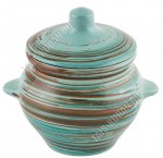 Горшочек для жаркого 0,5л 2ручки (d10 h10см) 