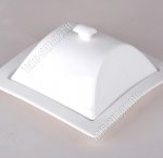 Белье Блюдо с крышкой 17х17см (10)