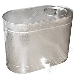 Бак д/воды 95л с краном овальный (3) 