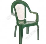 Зеленый/белый Кресло 