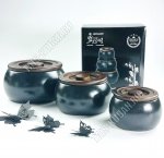 Blackwood Банка набор 3шт d10/13/16см, с бамбуковыми крышками (8)