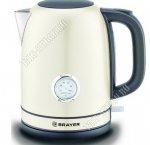 Чайник нерж. 1,7л 2200Вт диск,сливочный (8) 