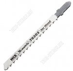 Полотна д/электролобзика по дереву, 3 шт T101B 75х2,5мм, обр.зуб, HCS 