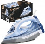 Утюг керамическая подошва 2600Вт г/мин,для воды 350мл, серо-голубой (10)