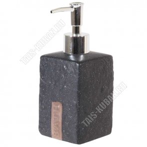 Черный камень Дозатор д/жид.мыла 250 h17 7х7см б/уп 