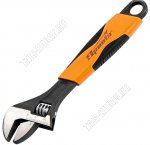 Ключ разводной.250мм двухкомп.ручк. из кован.стали (6) 