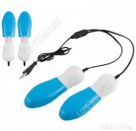 .Сушилка д/обуви электрич. 12Вт раздвижн. (17-22х5см) быстр.нагрев 65-75С,керам.нагрев.элем,свет.инд,блистер (24)