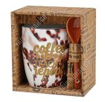 Кружка п/у +ложка 340мл 