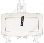 Блюдо прямоугольное 18х10см б/уп (12) 