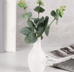 Ваза мини для цветов (фарфор) h11 d5,5см 