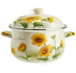 Подсолнухи Кастрюля 5,0л d24см (6) 