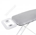 Чехол д/глад термо (50х130см) полиэстр+поролон,цв.серебро (5)