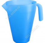 Кувшин 1,2л (d12 h18см) мерн.шкала,микс (80) 
