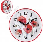 Часы (пластик/стекло) d19,5см 