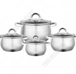 НАБОР кастрюль 4шт (ф.груша 2,2/3,0/4,0/6,6л) (2) 