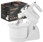 Миксер 350Вт вращающаяся пластиковая чаша 2,5л (6) 